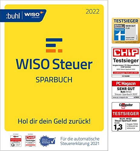 Buhl Data WISO Steuer-Sparbuch 2022, FFP (deutsch) (PC)