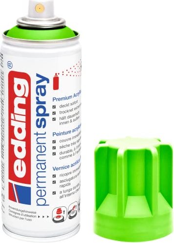 edding 5200 Permanentspray Premium-Acryllack neonowa zieleń matowy