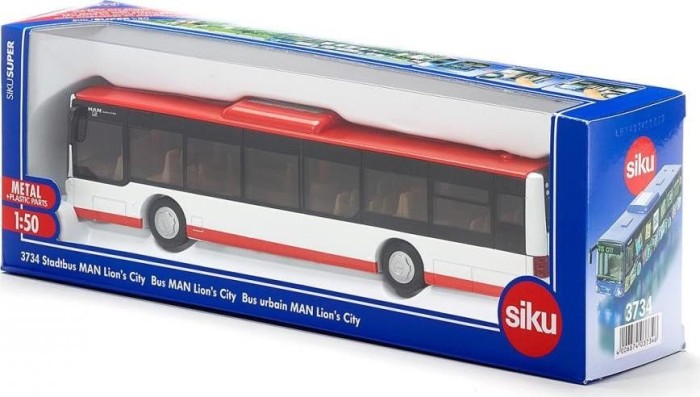 3734 SIKU Kinder Spielzeug MAN Lion´s City Stadtbus Reisebus Omnibus Bus M1:50