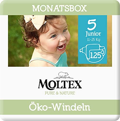 Moltex pure & nature Gr.5 Junior Öko Einwegwindel, 11-25kg