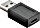 Wentronic Goobay USB-C 3.0 [Buchse] auf USB-A 3.0 [Stecker], Adapter, schwarz (45400)