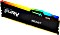 Kingston FURY Beast RGB schwarz DIMM Kit 32GB, DDR5-6000, CL36-38-38, on-die ECC Vorschaubild