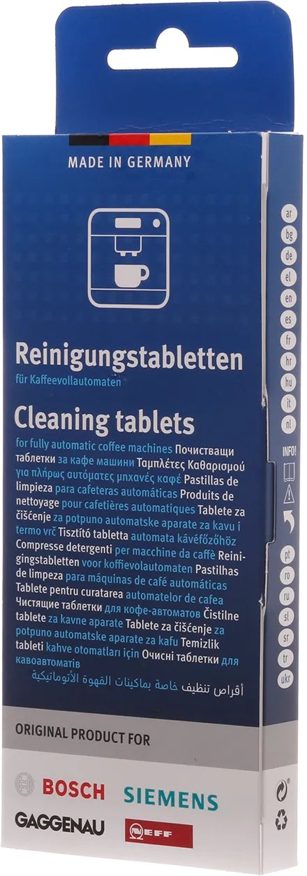 Bosch Siemens Reinigungstabletten 1 x 10 Tabletten TCZ6001
