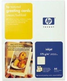 HP Grußkarten texturiert, 175g/m², 20 Blatt