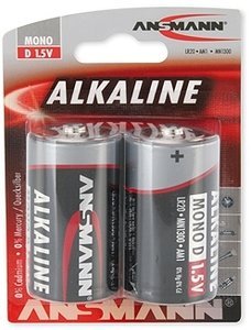 Ansmann Alkaline Mono D, 2er-Pack