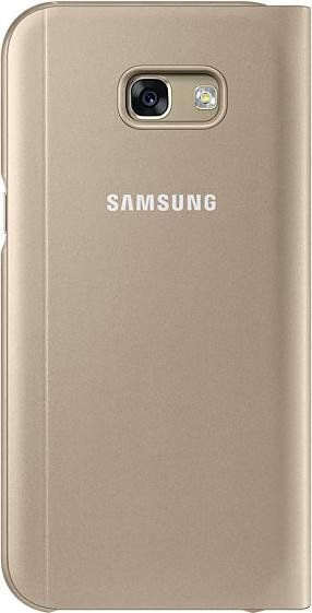 Samsung S-View Standing Cover für Galaxy A5 (2017) gold