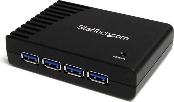 StarTech hub USB, 4x USB-A 3.0, USB-B 3.0 [gniazdko]