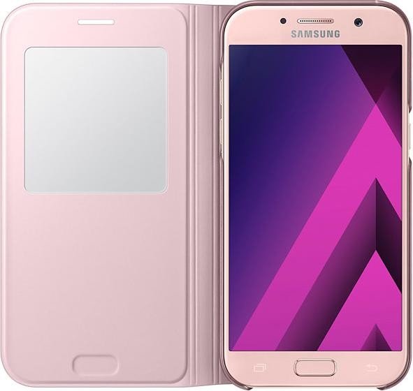 Samsung S-View Standing Cover für Galaxy A5 (2017) pink