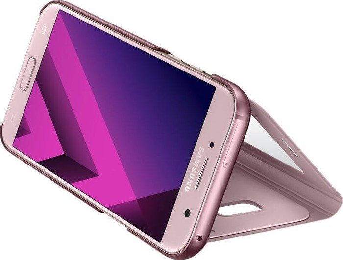 Samsung S-View Standing Cover für Galaxy A5 (2017) pink