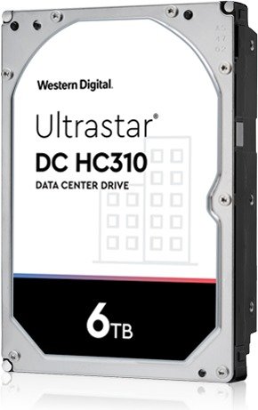 Western Digital Ultrastar DC HC310 6TB, TCG, 24/7, 4Kn / 3.5" / SAS 12Gb/s