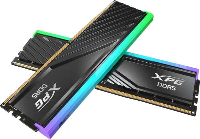 ADATA XPG LANCER BLADE RGB Black DIMM Kit 32GB, DDR5-6400, CL32-39-39, on-die ECC