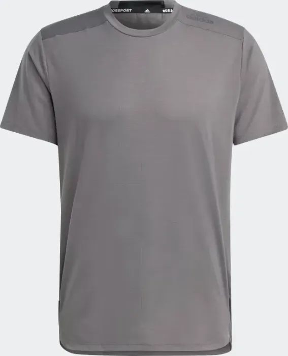 adidas Designed For Training Shirt krótki rękaw grey five (męskie)