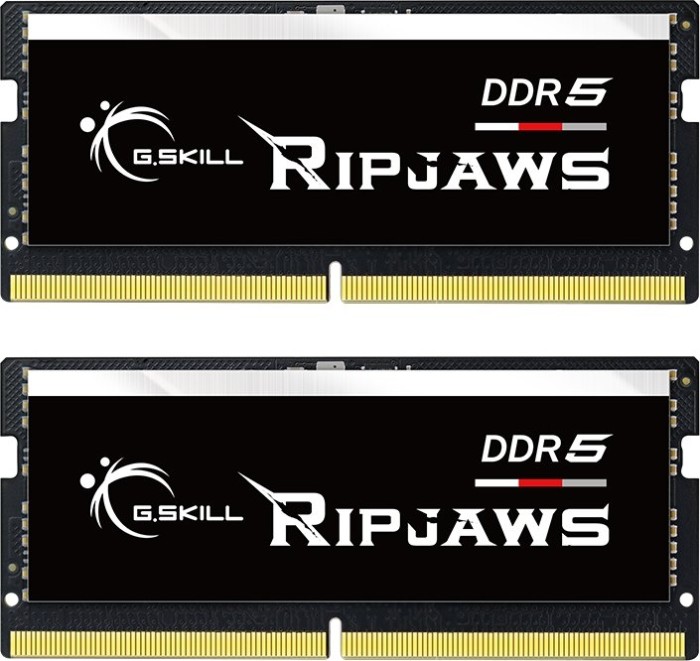G.Skill RipJaws SO-DIMM Kit 64GB, DDR5-5600, CL40-40-40-89, on-die ECC