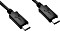 goobay USB 3.1 przewód, USB-C 3.1/USB-C 3.1, 1m (67976)