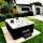 Home Deluxe white Marble Outdoor whirlpool set (14947)