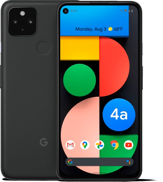 Google Pixel 4a 5G just black