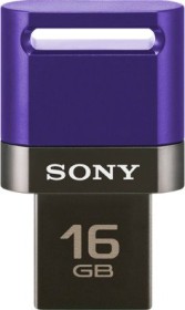 Sony USB OTG violett 16GB, USB-A 3.0/USB 2.0 Micro-B (USM16SA3V)