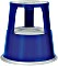 Wedo Step Rollhocker Metall, blau (212-103)