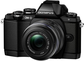 Olympus OM-D E-M10 schwarz mit Objektiv M.Zuiko digital 14-42mm