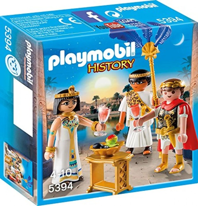 Playmobil ® 5394 NEU & OVP CÄSAR UND CLEOPATRA Römer Ägypter ROM HISTORY 