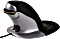 Fellowes Penguin oburęczna mysz pionowa, przewodowe, rozmiar L, czarny/srebrny, USB (9894401)