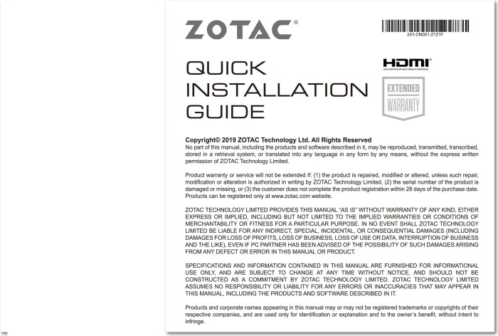 Zotac Gaming GeForce RTX 3060 Ti Twin Edge LHR, 8GB GDDR6, HDMI, 3x DP