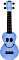 Mahalo U-Smile Series Soprano ukulele Light Blue (U-SMILE LBU)