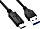 goobay USB 3.0 Kabel, USB-A 3.0/USB-C 3.0, 1m (67890)