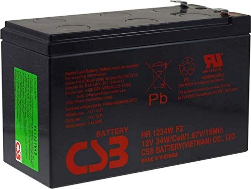 AEG CSB HR1234WF2 – USV-Akku – 1 x Batterie – Bleisäure – 8.5 Ah (HR1234WF2)