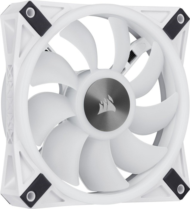 Corsair QL Series iCUE QL120 RGB PWM Triple Fan Kit, weiß, 3er-Pack, LED-Steuerung, 120mm
