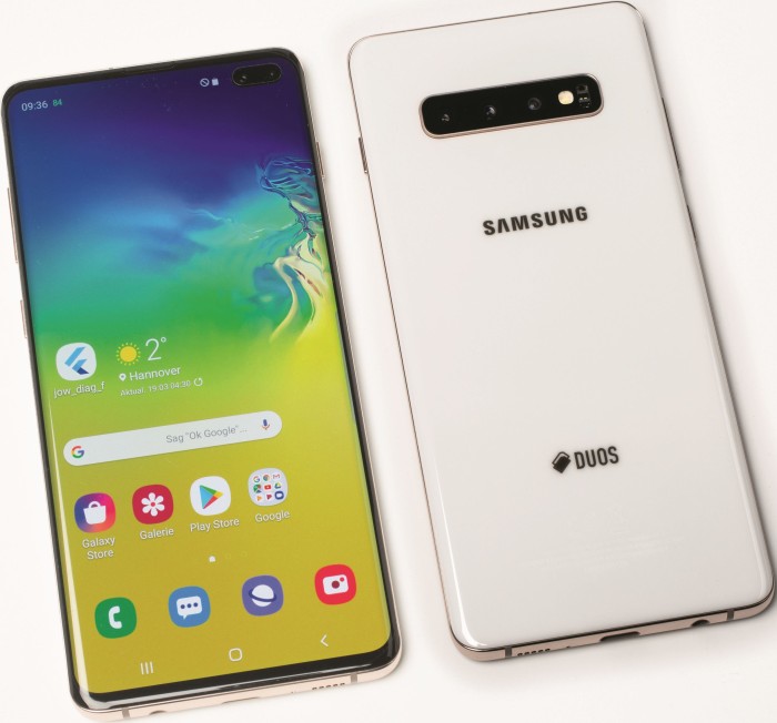Samsung Galaxy S10+ Duos G975F/DS 512GB ceramic biały