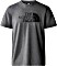 The North Face Easy Shirt krótki rękaw tnf średni grey heather (męskie) (87N5-DYY)