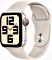 Apple Watch SE 2022 (GPS + Cellular) 40mm Polarstern mit Sportarmband S/M Polarstern (MRFX3QF)