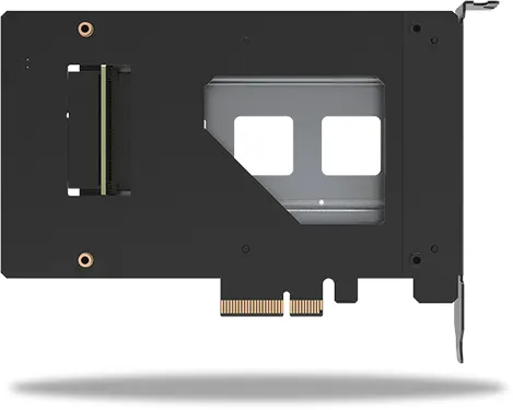 Icy Dock ToughArmor MB111VP-B kieszeń PCI Express karta do 1x M.2 U.2/U.3 NMVe SSD
