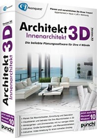 Punch! Software Architekt 3D X8 Innenarchitekt (deutsch) (PC)