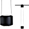 Paulmann URail Aldan system szynowy-Component LED lampa wisząca 4.5W czarny matowy (949.72)