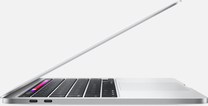 Apple MacBook Pro 13.3" silber, M1 - 8 Core CPU / 8 Core GPU, 8GB RAM, 256GB SSD, DE