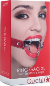 Ouch! Ring Gag XL rot