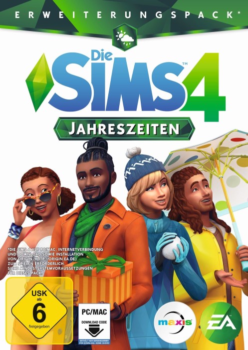 Die Sims 4: Jahreszeiten (Download) (Add-on) (PC)