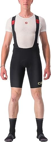 Castelli Premio Black Bibshort Limited Edition spodnie rowerowe krótki czarny/złoty (męskie)
