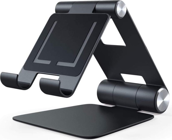 Satechi R1 aluminiowy Hinge Holder, Foldable tablet stojak, Black