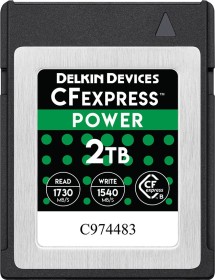 R1730/W1540 CFexpress Type B 2TB