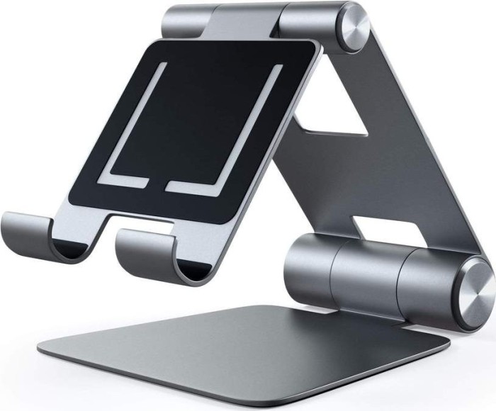 Satechi R1 Aluminium Hinge Holder, Foldable Tablet Stand, Space Gray