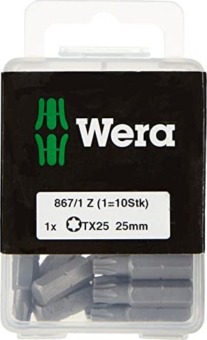 Wera 867/1 TORX® DIY 100 100-teilig TX 20 x 25 mm