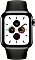 Apple Watch Series 5 (GPS + Cellular) 40mm Edelstahl space schwarz mit Sportarmband schwarz (MWX82FD)