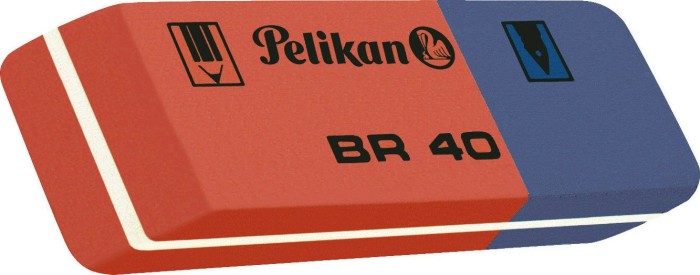 Pelikan Radierer BR40 rot-blau