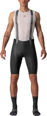 Castelli Free Aero RC Bib spodnie rowerowe krótki czarny (męskie)