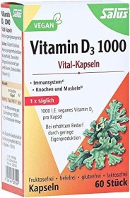 Salus Vitamin D3 1000 Vital-Kapseln, 60 Stück