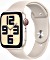 Apple Watch SE 2022 (GPS + Cellular) 44mm Polarstern mit Sportarmband M/L Polarstern (MRGX3QF)