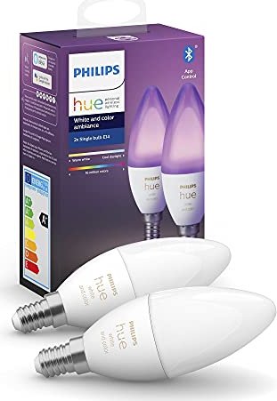 Philips Hue White and Color Ambiance LED-Bulb E14 6. ...